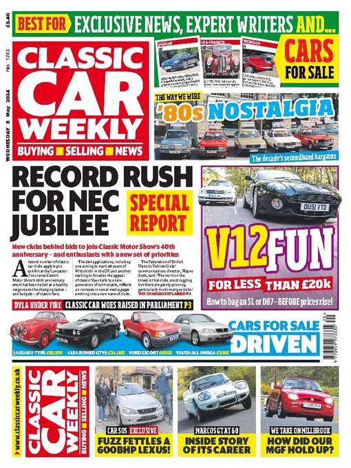 Title details for Classic Car Weekly by H BAUER PUBLISHING LIMITED - Available